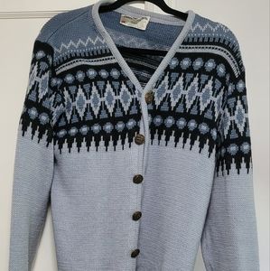 Virgin wool sweater-Whice Ram